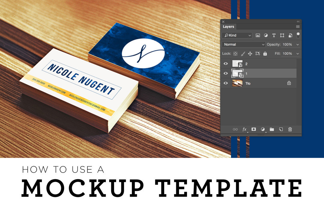 How to Use a Mockup Template